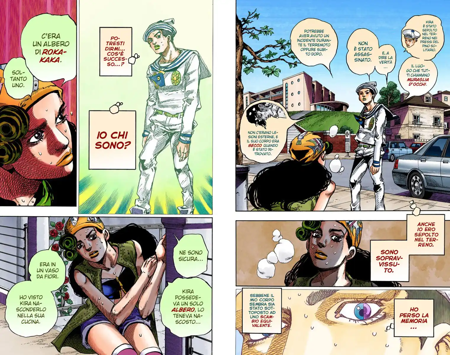 JoJo's Bizarre Adventure Part 8 - JoJolion (Official Colored) Capitolo 45 page 9