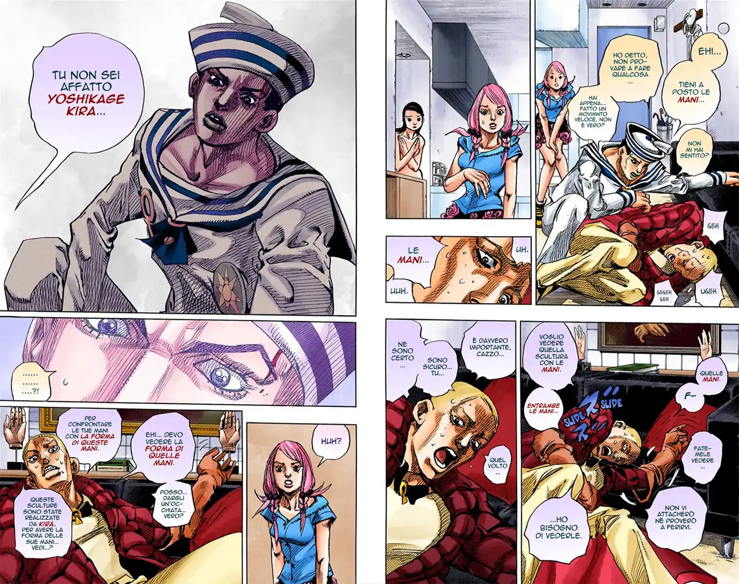 JoJo's Bizarre Adventure Part 8 - JoJolion (Official Colored) Capitolo 06 page 10