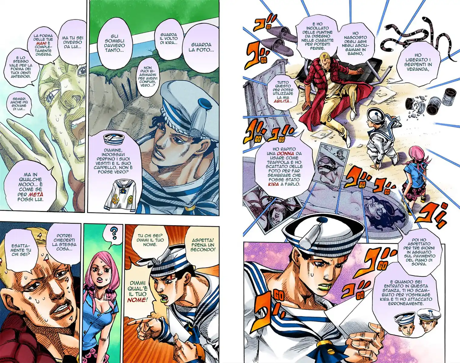 JoJo's Bizarre Adventure Part 8 - JoJolion (Official Colored) Capitolo 06 page 14