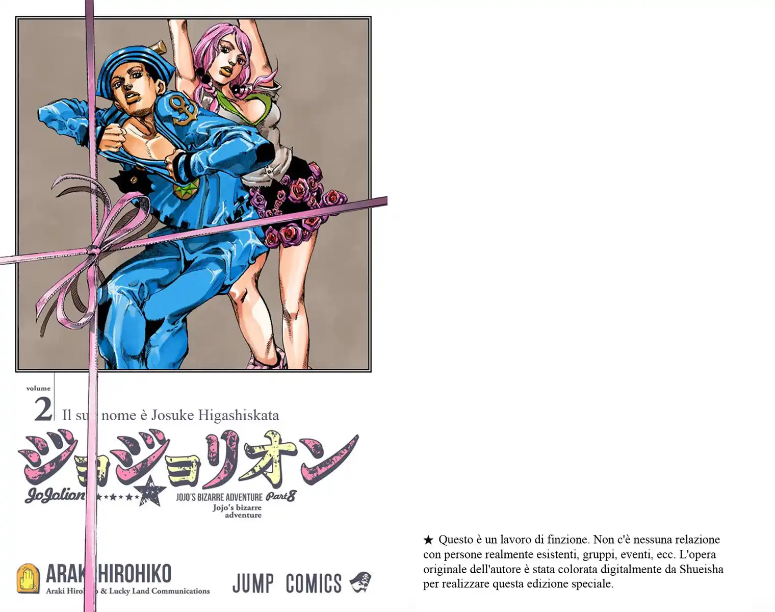 JoJo's Bizarre Adventure Part 8 - JoJolion (Official Colored) Capitolo 06 page 2