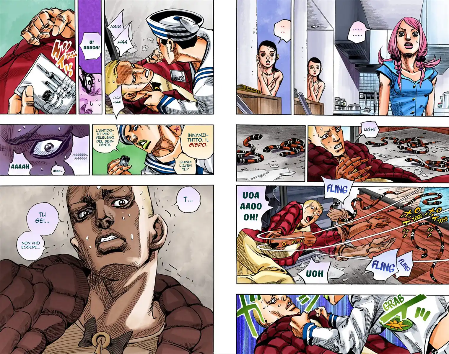 JoJo's Bizarre Adventure Part 8 - JoJolion (Official Colored) Capitolo 06 page 8