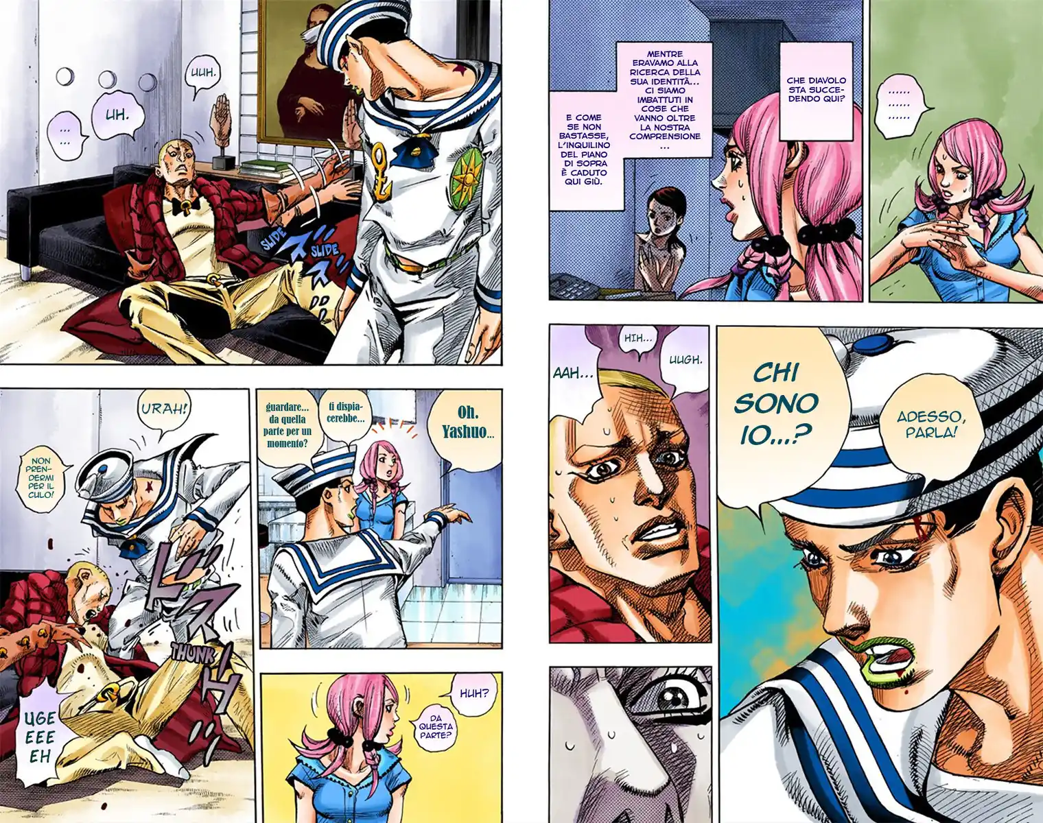 JoJo's Bizarre Adventure Part 8 - JoJolion (Official Colored) Capitolo 06 page 9