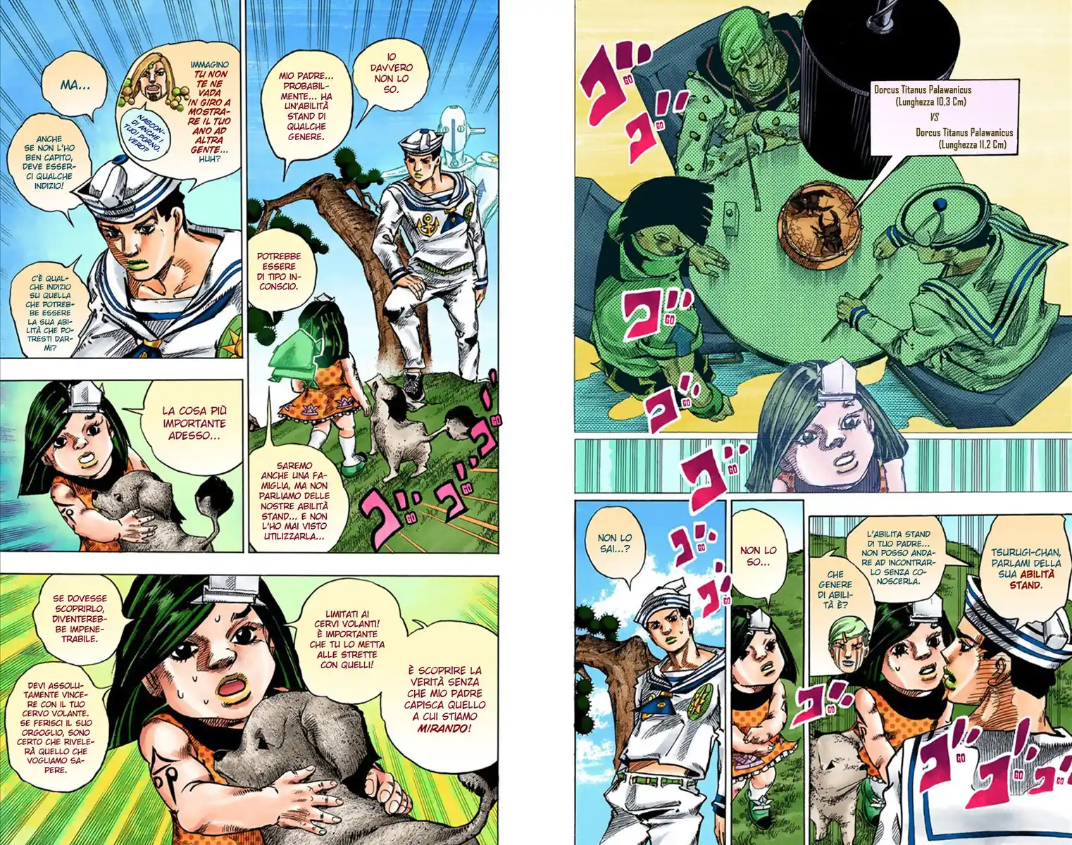 JoJo's Bizarre Adventure Part 8 - JoJolion (Official Colored) Capitolo 35 page 12