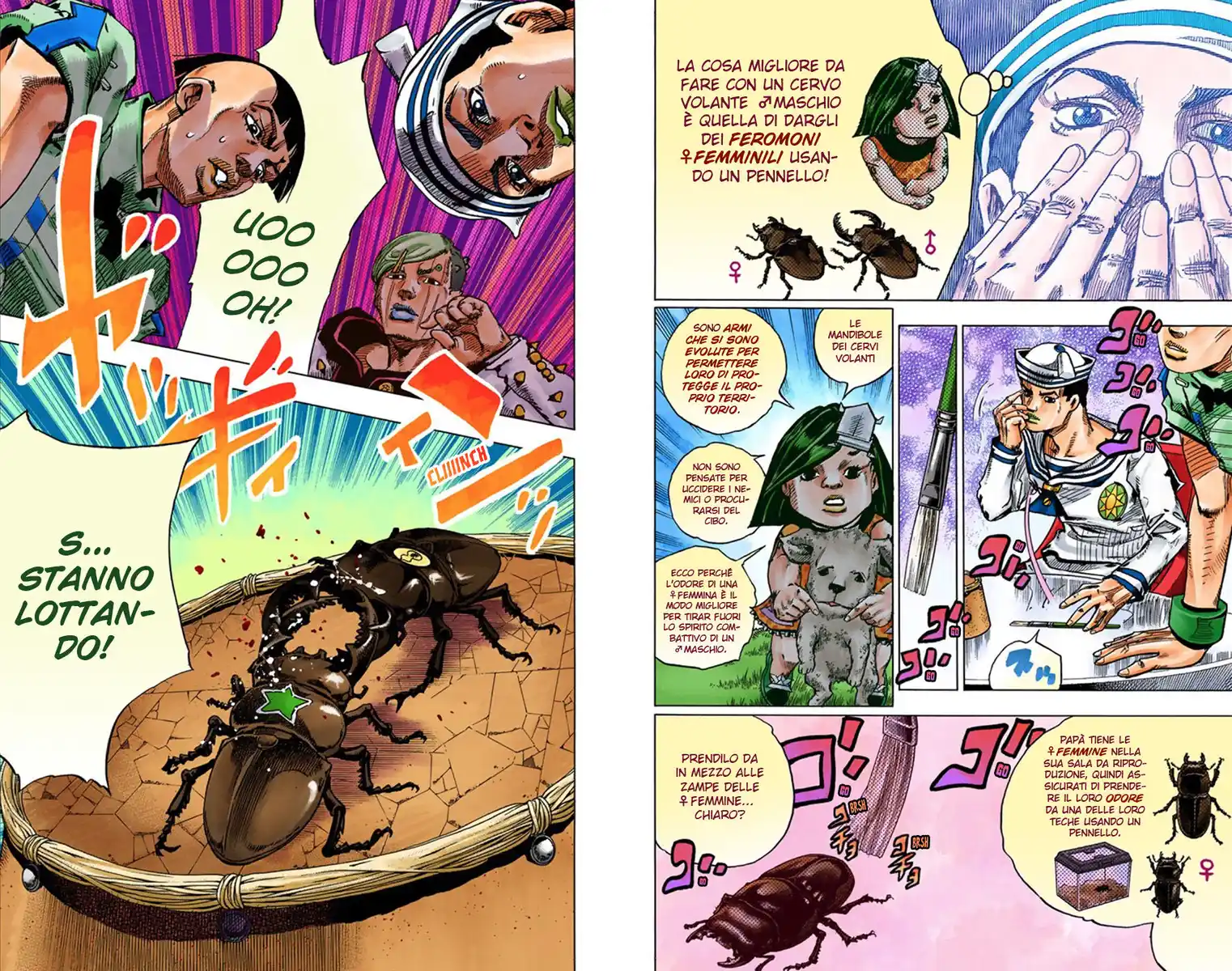 JoJo's Bizarre Adventure Part 8 - JoJolion (Official Colored) Capitolo 35 page 13