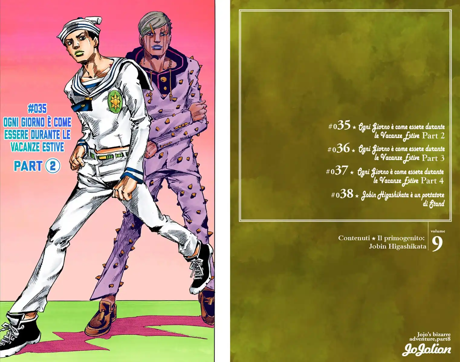 JoJo's Bizarre Adventure Part 8 - JoJolion (Official Colored) Capitolo 35 page 5