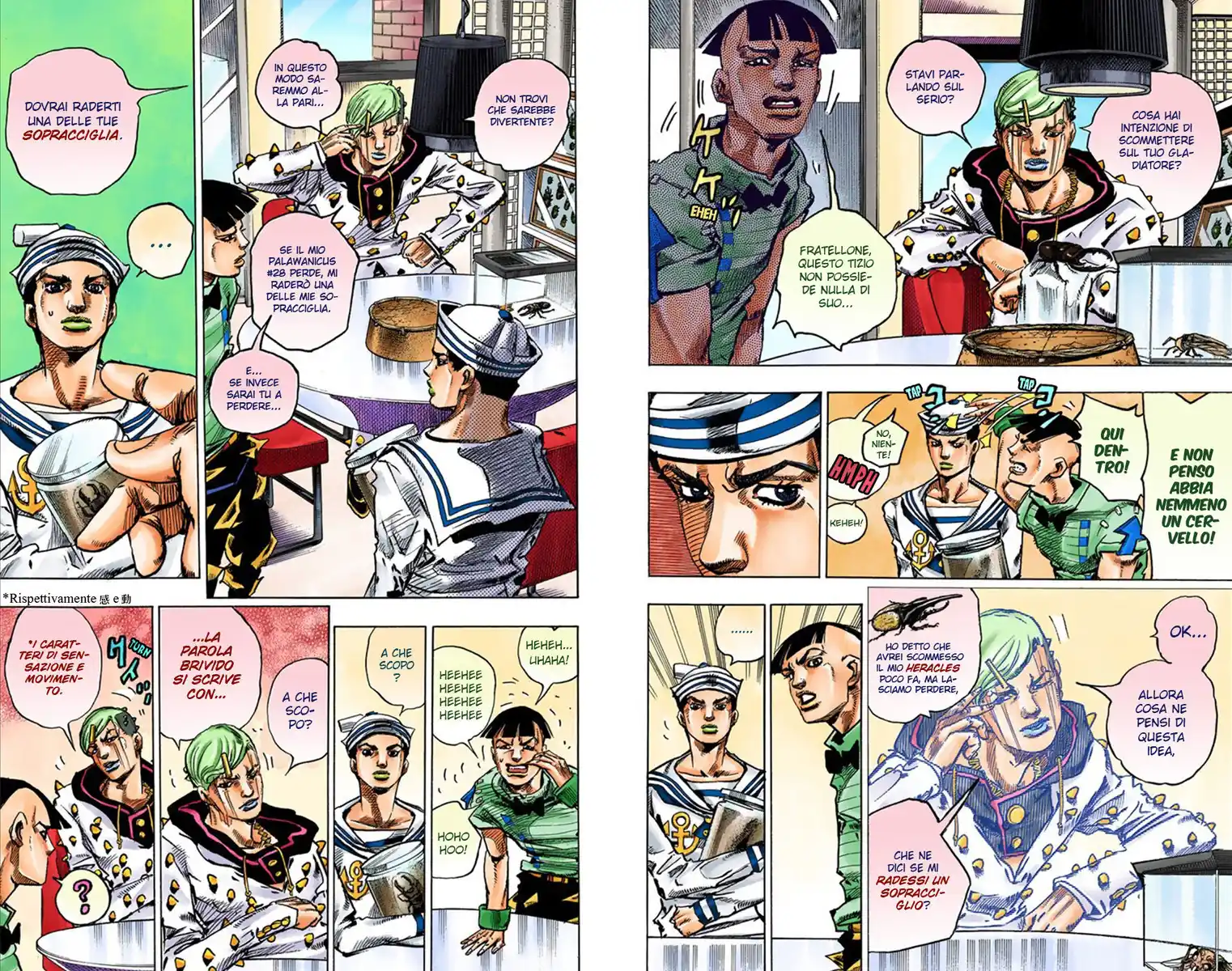 JoJo's Bizarre Adventure Part 8 - JoJolion (Official Colored) Capitolo 35 page 8