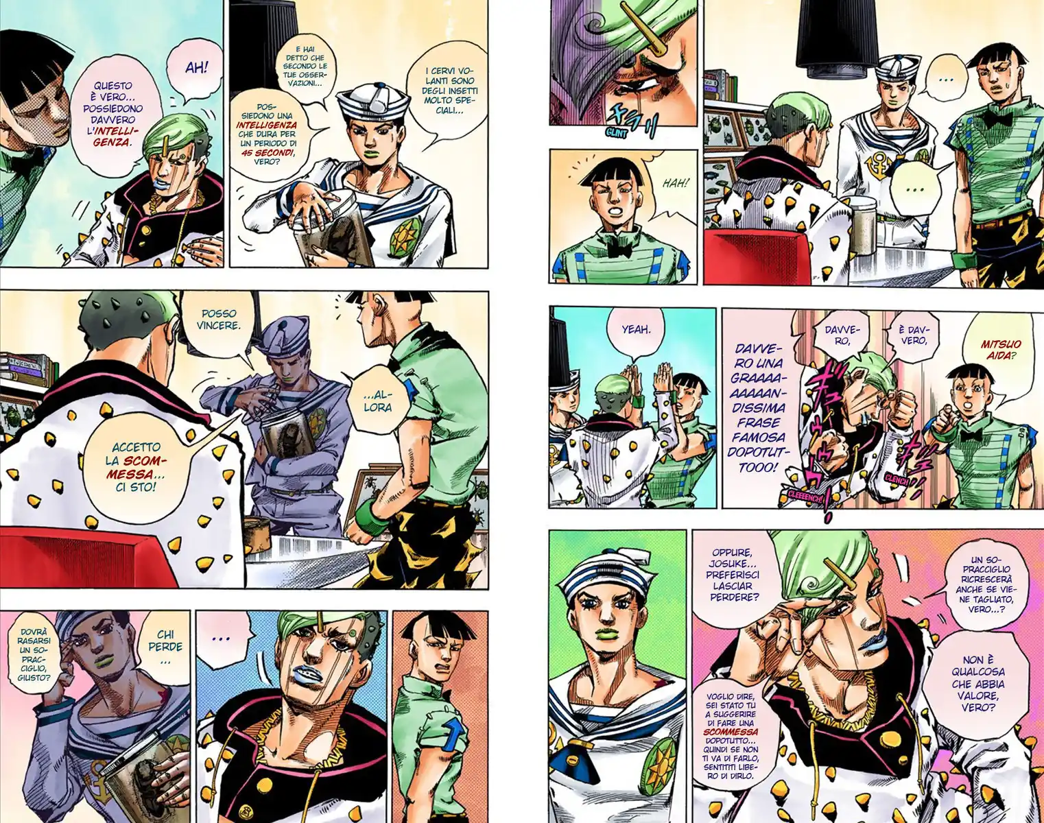 JoJo's Bizarre Adventure Part 8 - JoJolion (Official Colored) Capitolo 35 page 9