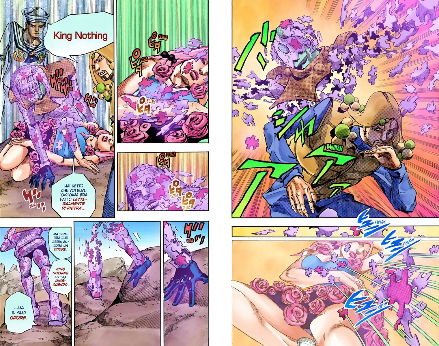 JoJo's Bizarre Adventure Part 8 - JoJolion (Official Colored) Capitolo 31 page 10