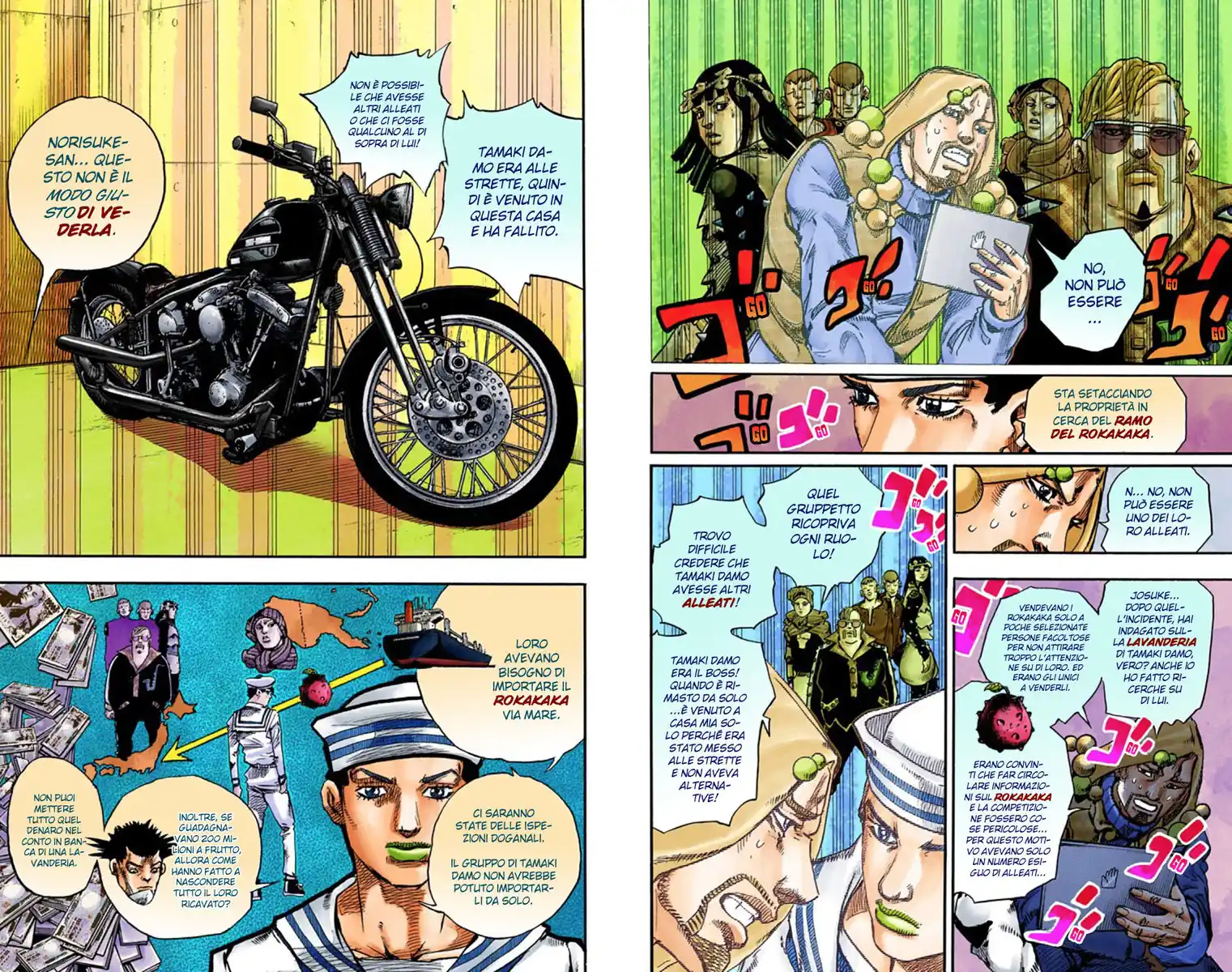 JoJo's Bizarre Adventure Part 8 - JoJolion (Official Colored) Capitolo 59 page 10