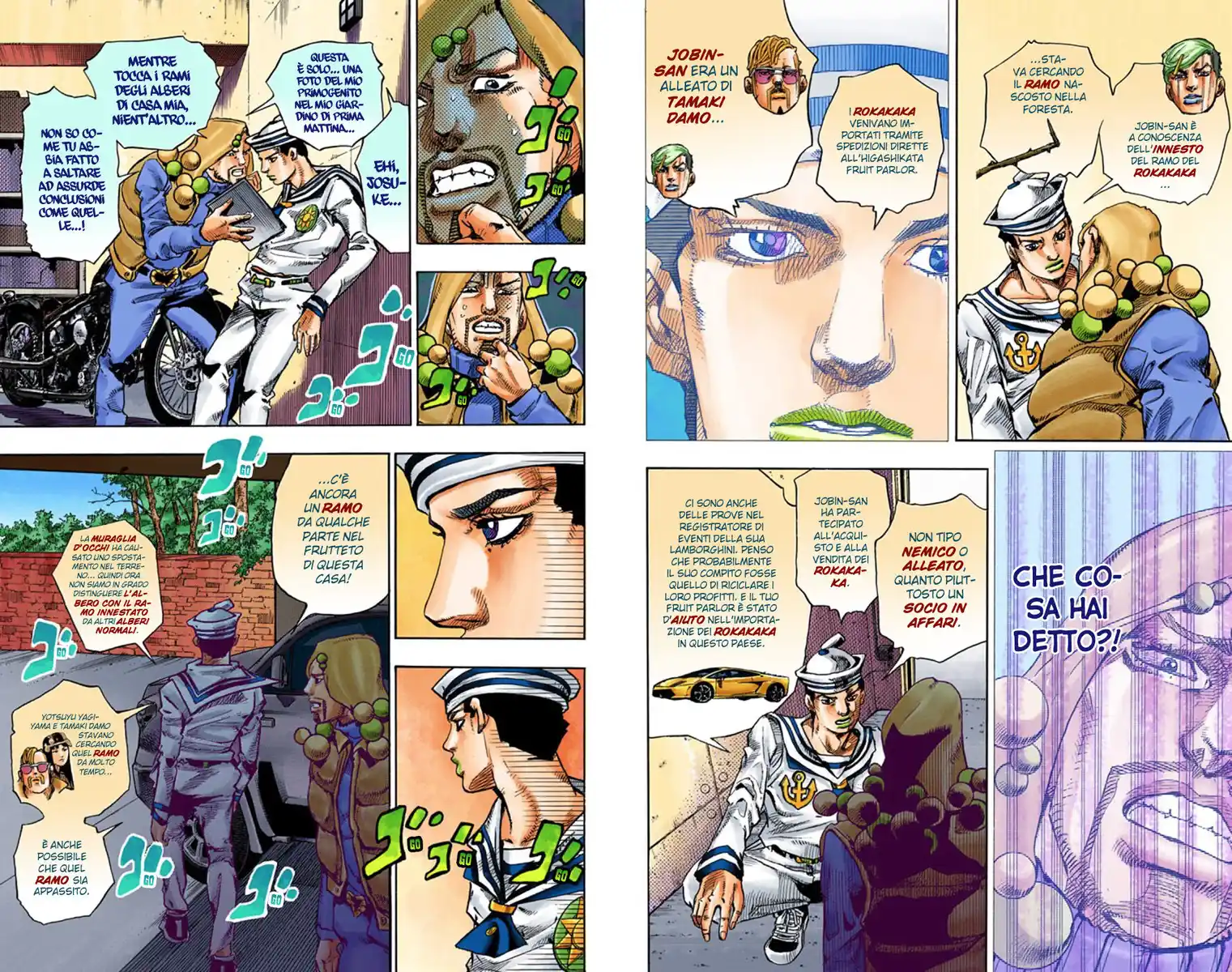 JoJo's Bizarre Adventure Part 8 - JoJolion (Official Colored) Capitolo 59 page 12