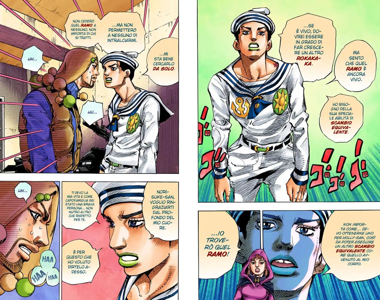 JoJo's Bizarre Adventure Part 8 - JoJolion (Official Colored) Capitolo 59 page 13