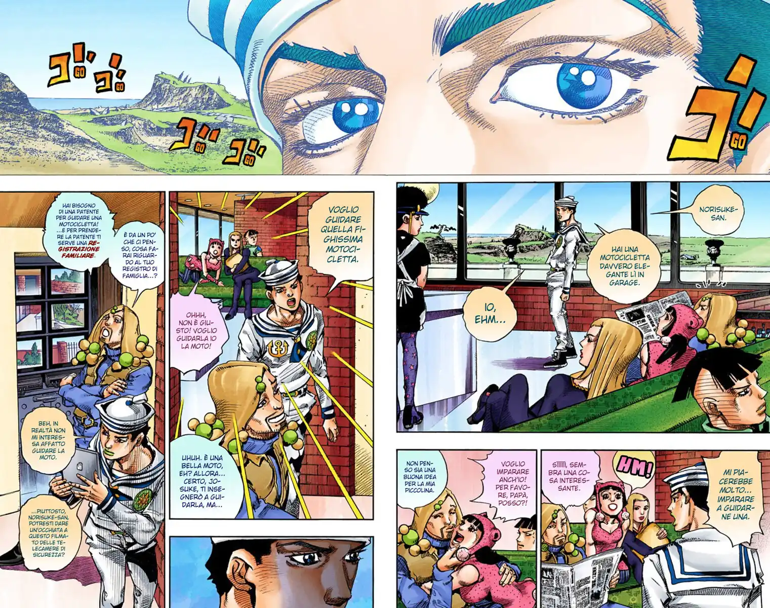 JoJo's Bizarre Adventure Part 8 - JoJolion (Official Colored) Capitolo 59 page 7