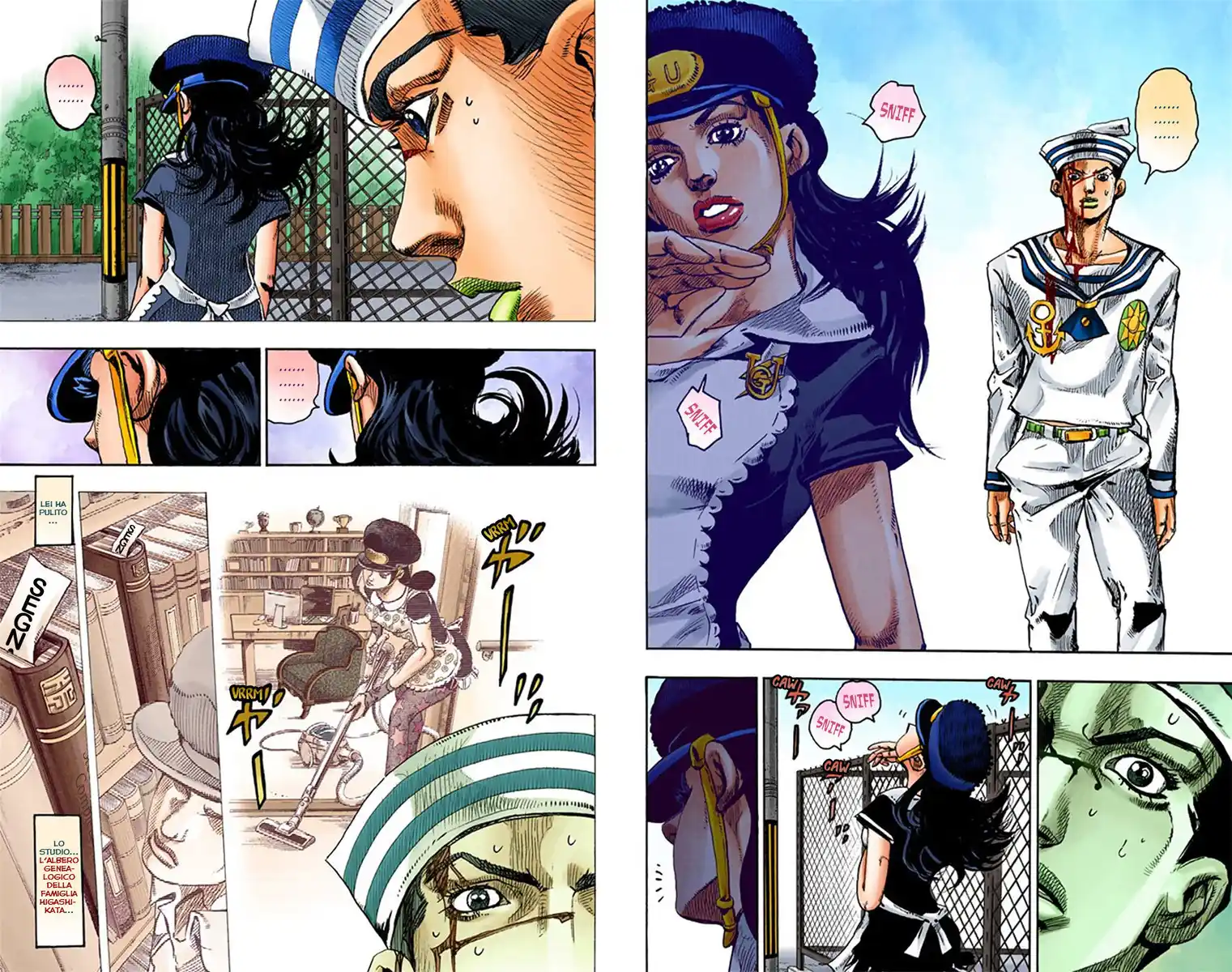 JoJo's Bizarre Adventure Part 8 - JoJolion (Official Colored) Capitolo 16 page 10