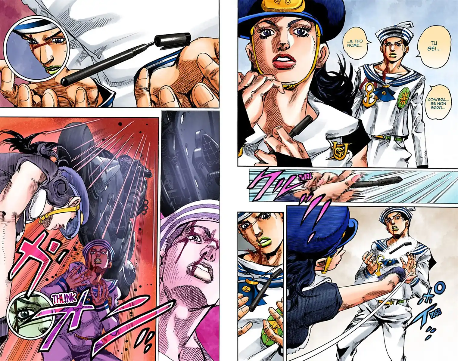 JoJo's Bizarre Adventure Part 8 - JoJolion (Official Colored) Capitolo 16 page 11