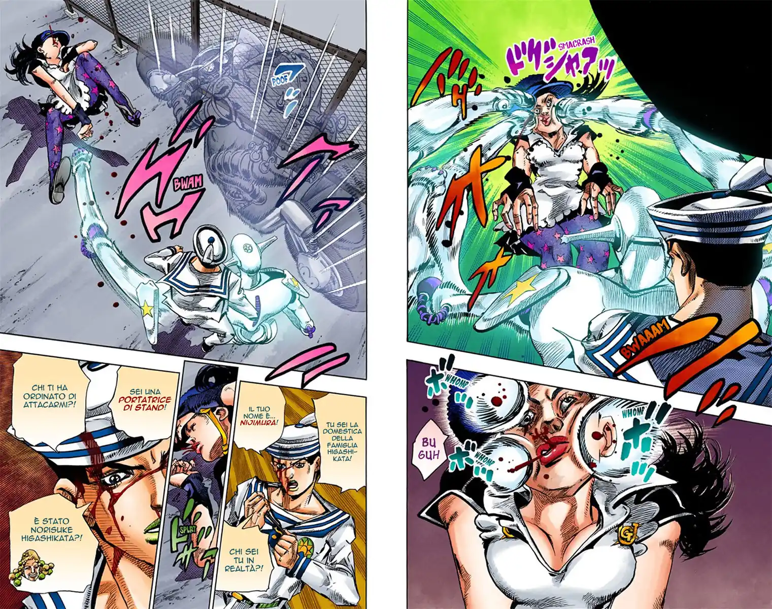 JoJo's Bizarre Adventure Part 8 - JoJolion (Official Colored) Capitolo 16 page 12