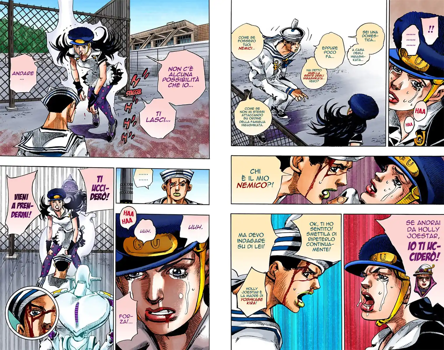 JoJo's Bizarre Adventure Part 8 - JoJolion (Official Colored) Capitolo 16 page 14