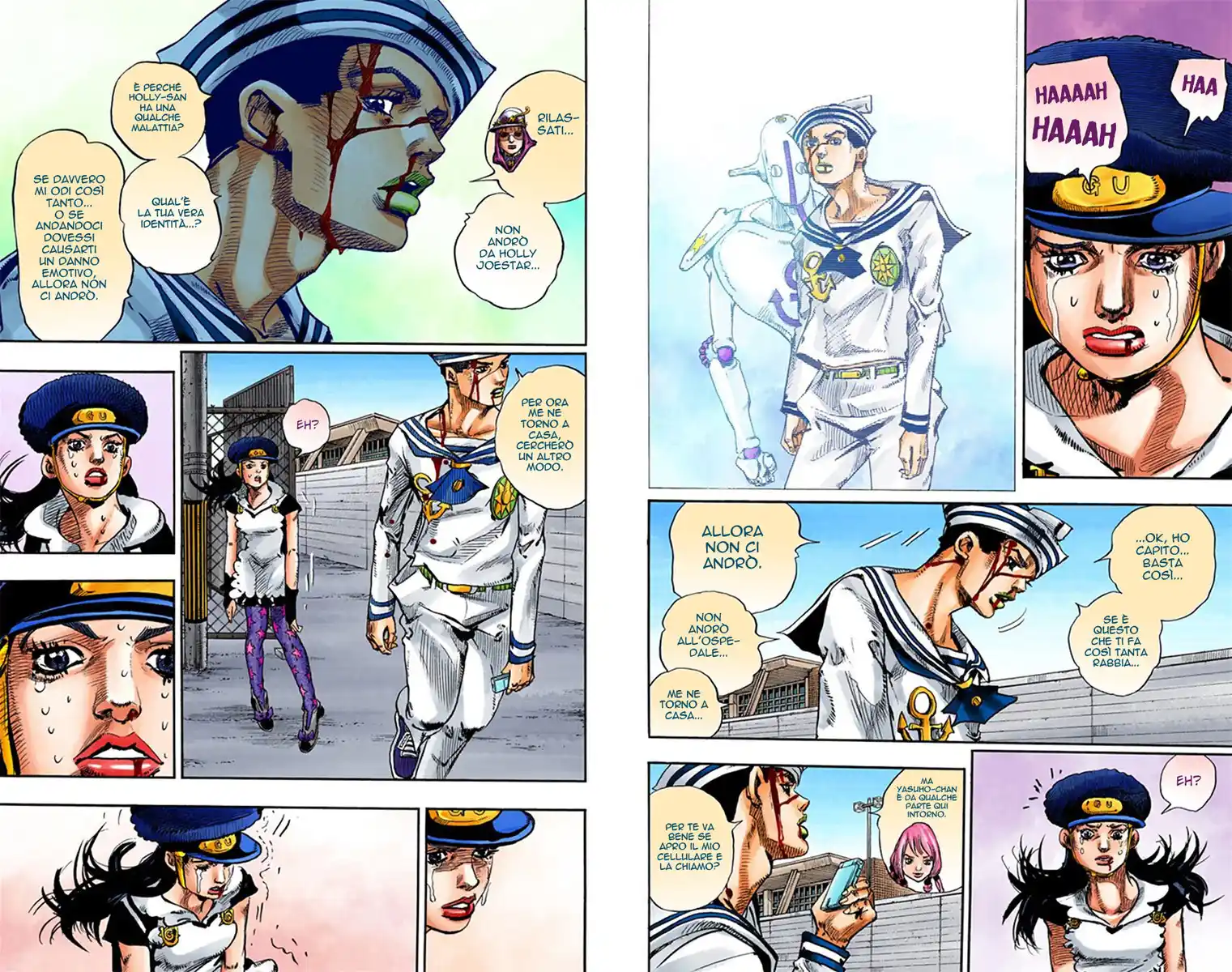 JoJo's Bizarre Adventure Part 8 - JoJolion (Official Colored) Capitolo 16 page 15