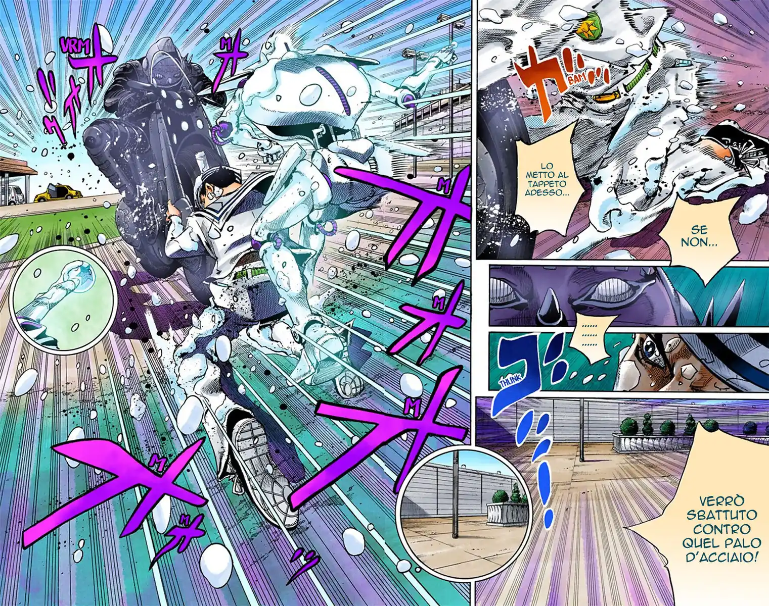 JoJo's Bizarre Adventure Part 8 - JoJolion (Official Colored) Capitolo 16 page 2