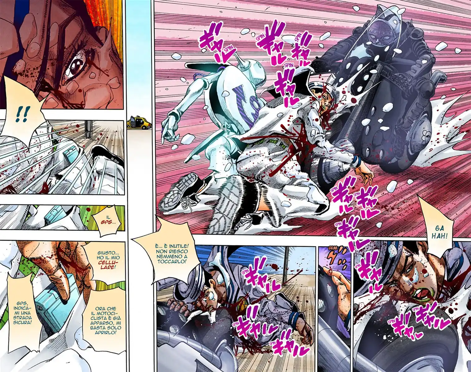 JoJo's Bizarre Adventure Part 8 - JoJolion (Official Colored) Capitolo 16 page 4