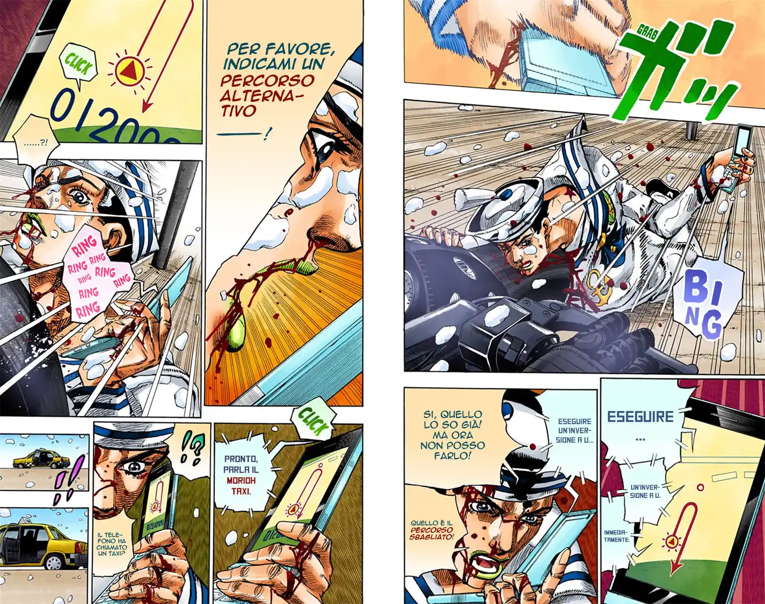 JoJo's Bizarre Adventure Part 8 - JoJolion (Official Colored) Capitolo 16 page 5