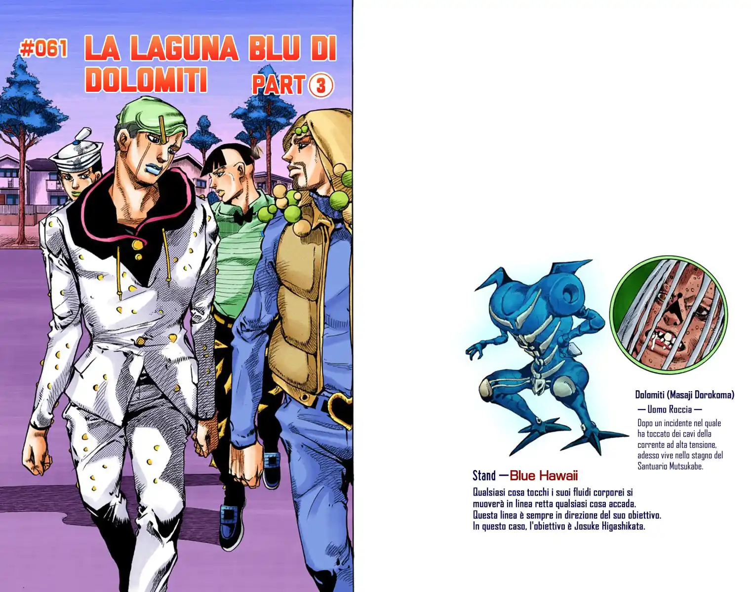 JoJo's Bizarre Adventure Part 8 - JoJolion (Official Colored) Capitolo 61 page 1