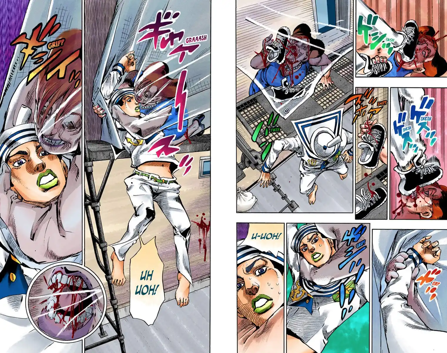 JoJo's Bizarre Adventure Part 8 - JoJolion (Official Colored) Capitolo 61 page 14