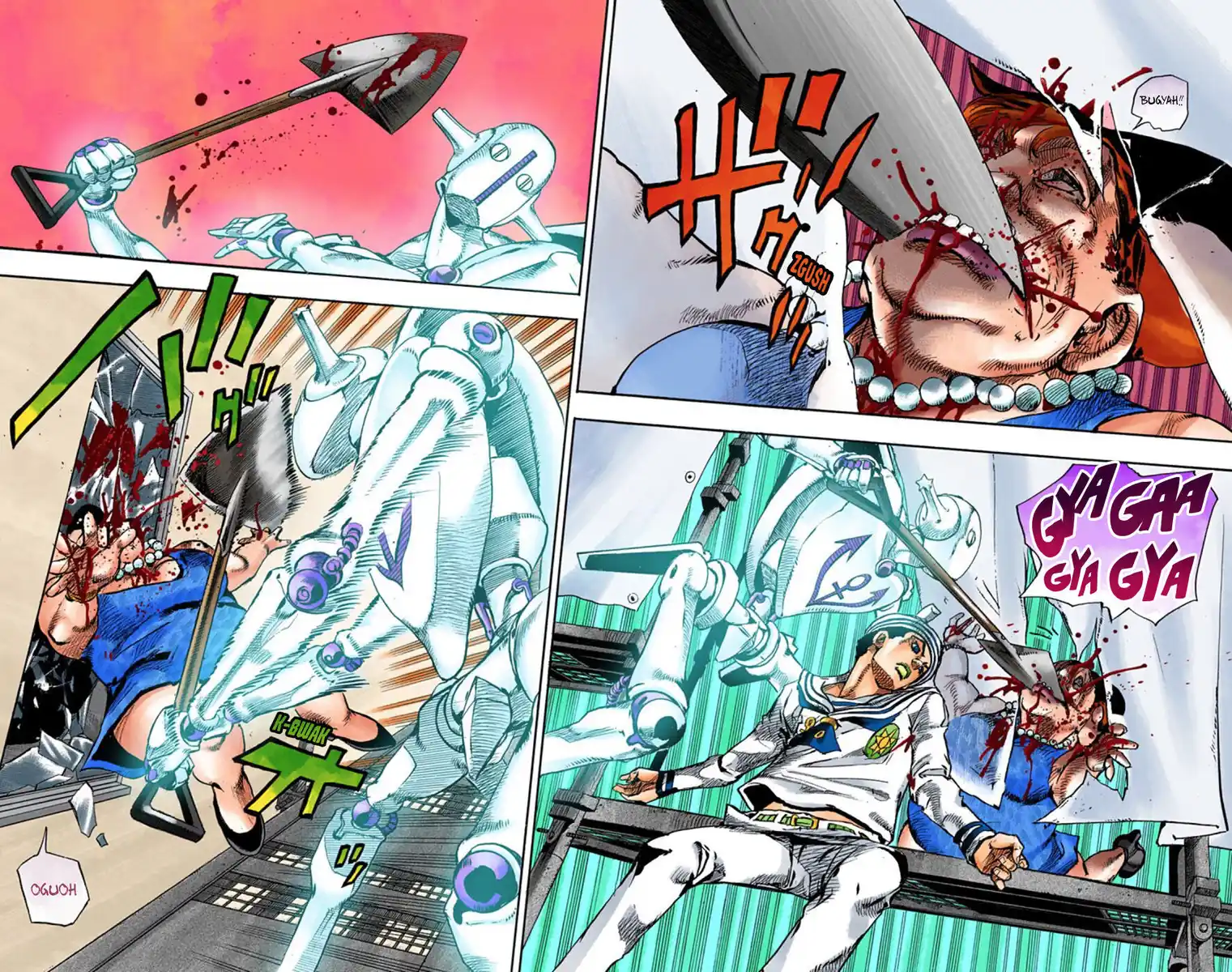 JoJo's Bizarre Adventure Part 8 - JoJolion (Official Colored) Capitolo 61 page 16