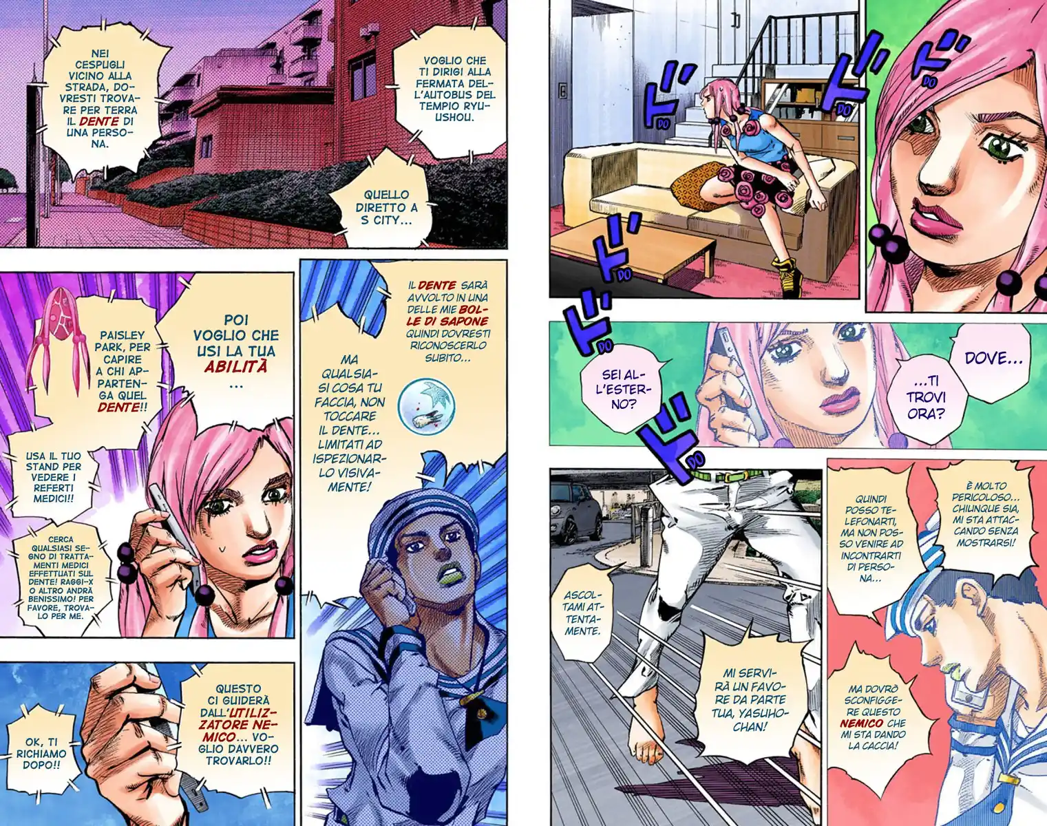 JoJo's Bizarre Adventure Part 8 - JoJolion (Official Colored) Capitolo 61 page 22