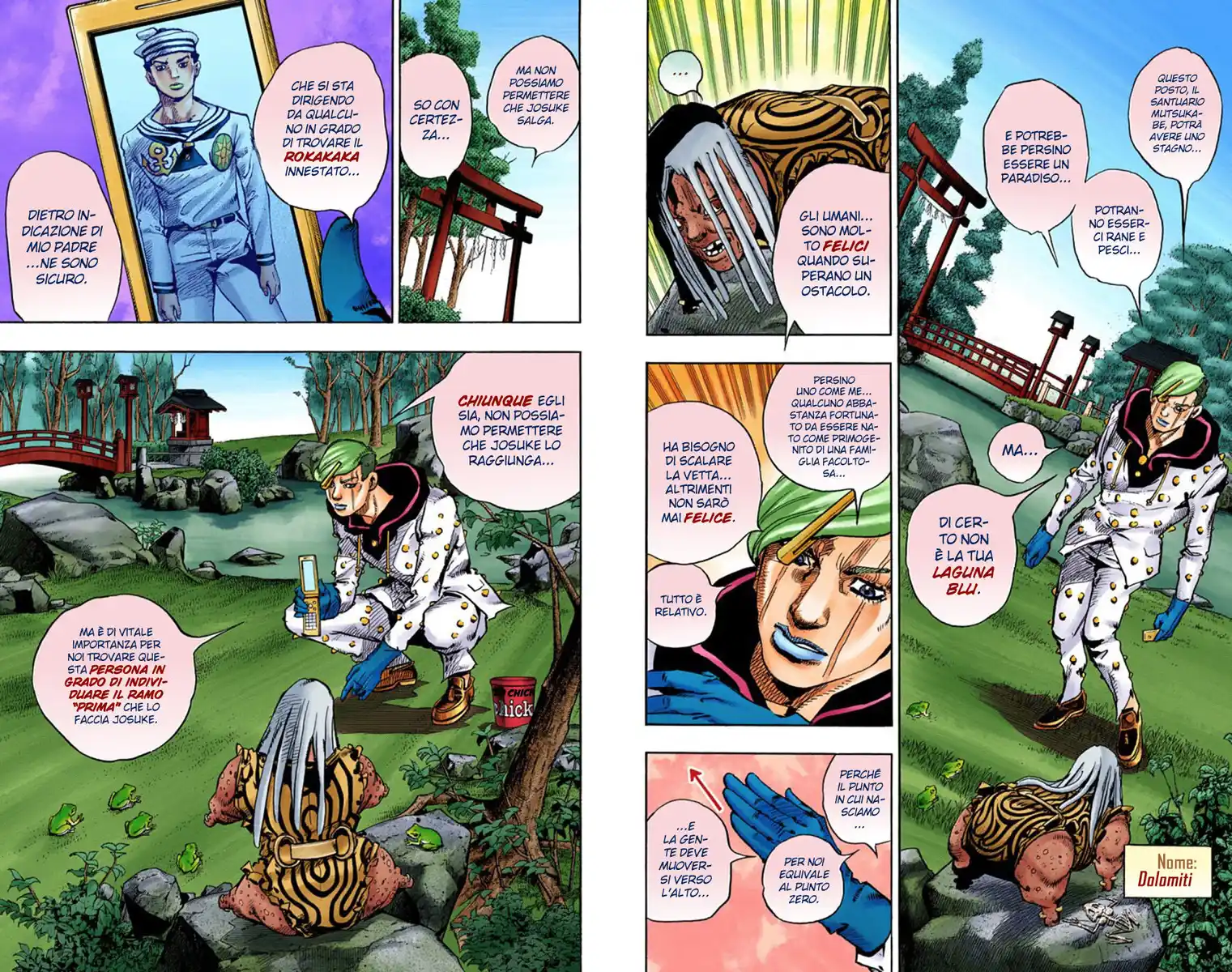 JoJo's Bizarre Adventure Part 8 - JoJolion (Official Colored) Capitolo 61 page 3