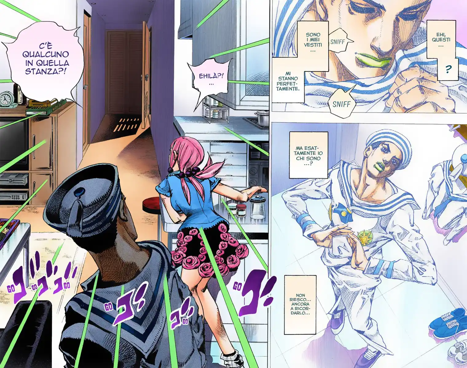 JoJo's Bizarre Adventure Part 8 - JoJolion (Official Colored) Capitolo 03 page 2