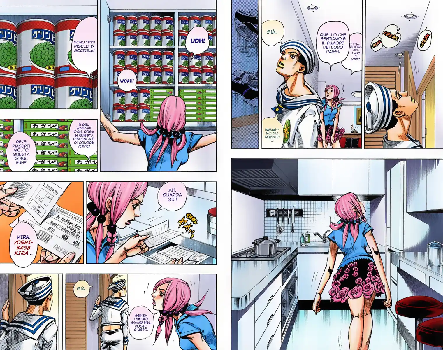 JoJo's Bizarre Adventure Part 8 - JoJolion (Official Colored) Capitolo 03 page 4