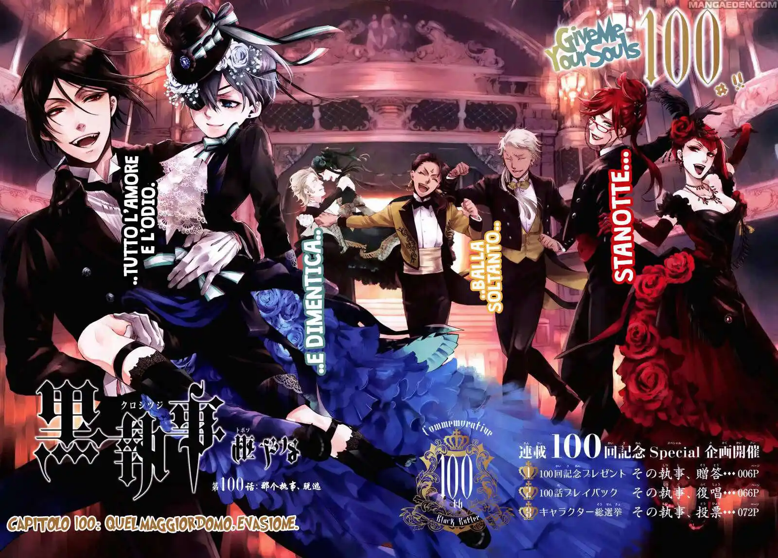 Black Butler Capitolo 100 page 2