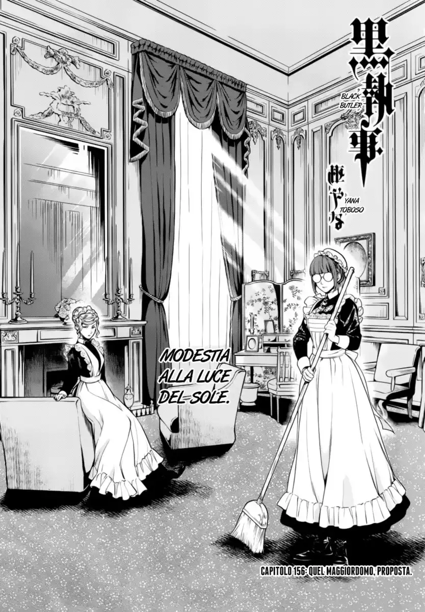 Black Butler Capitolo 156 page 1