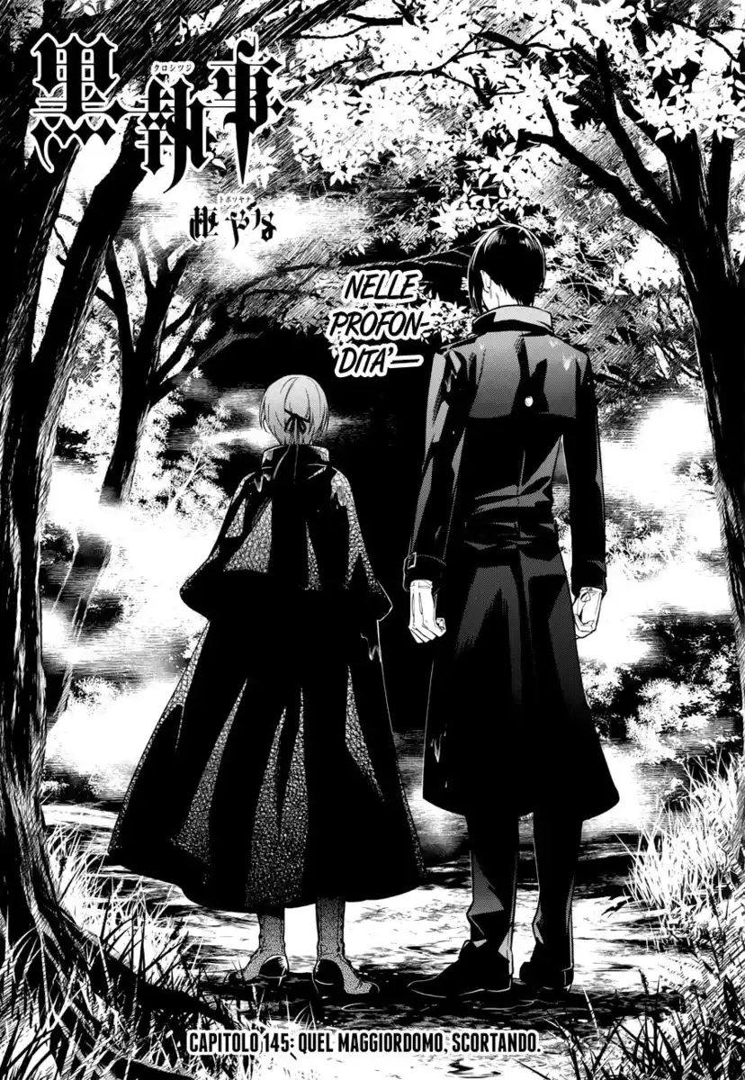 Black Butler Capitolo 145 page 1