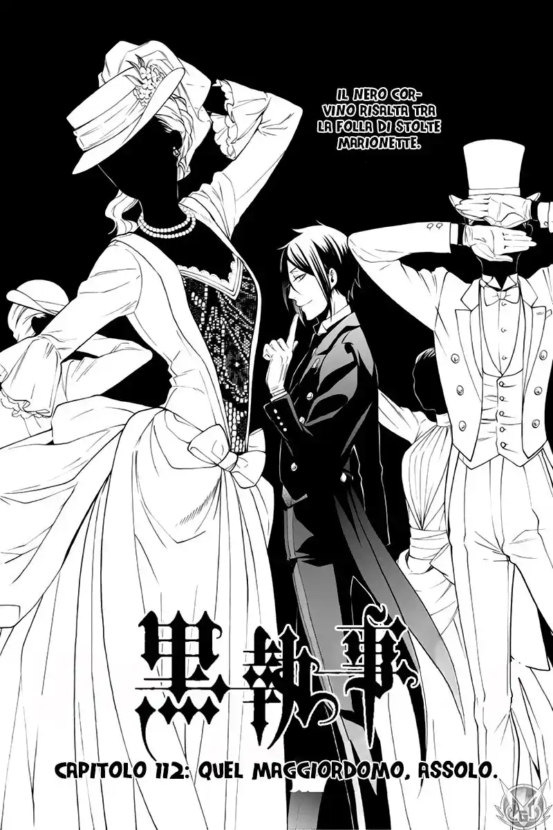 Black Butler Capitolo 112 page 1