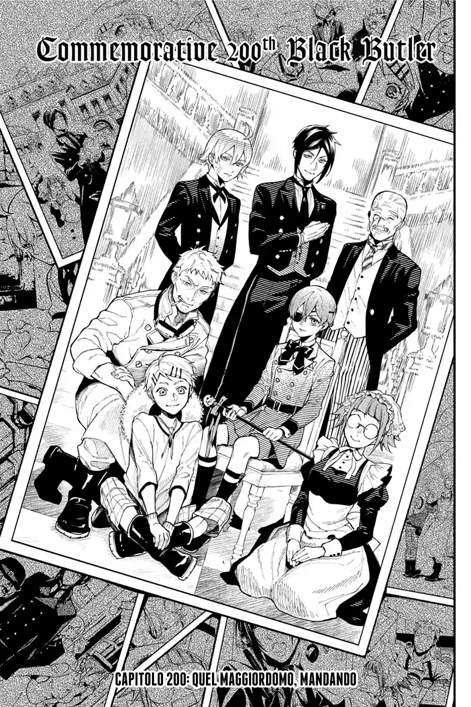 Black Butler Capitolo 200 page 1