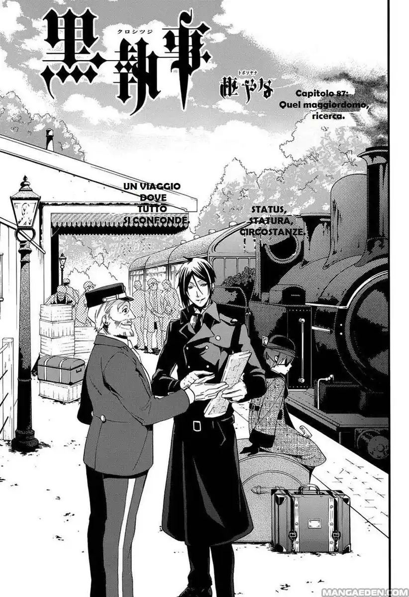 Black Butler Capitolo 87 page 1