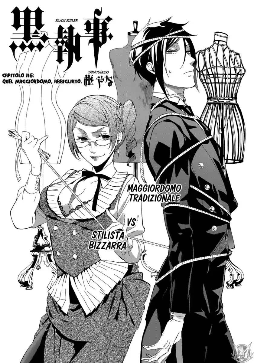 Black Butler Capitolo 116 page 1