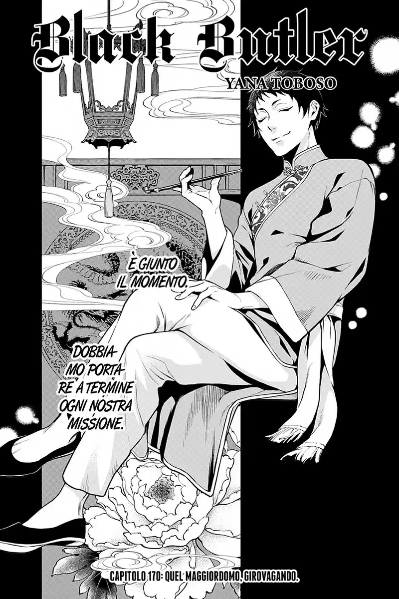 Black Butler Capitolo 170 page 1