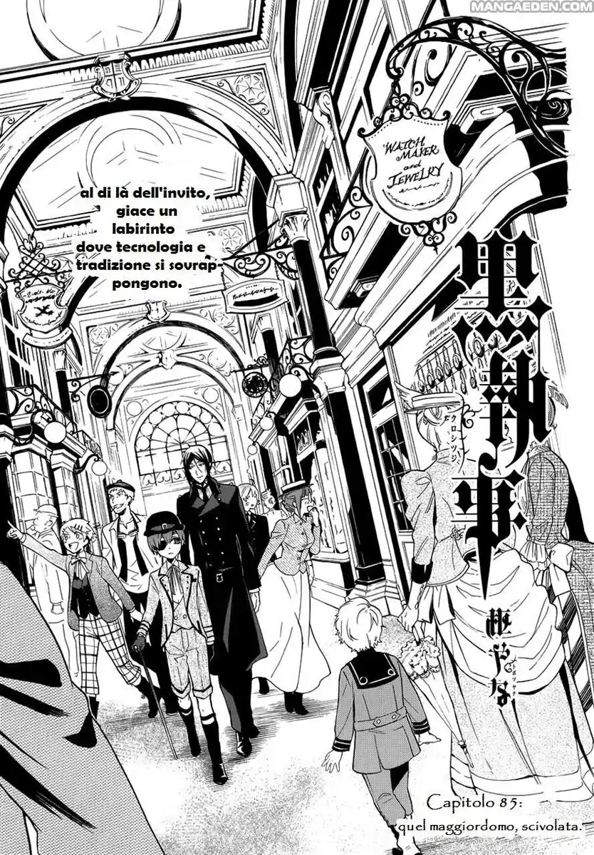 Black Butler Capitolo 85 page 1