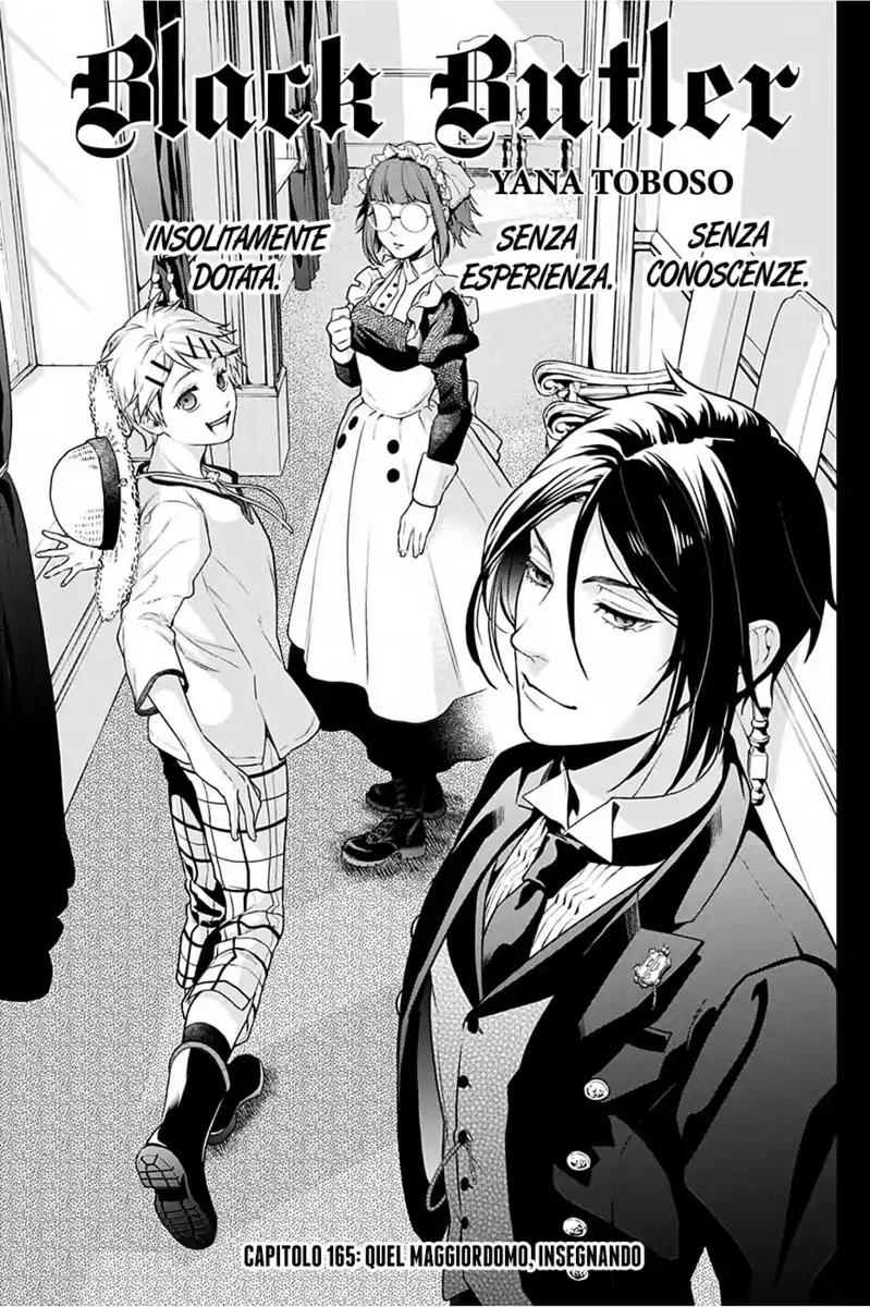 Black Butler Capitolo 165 page 1