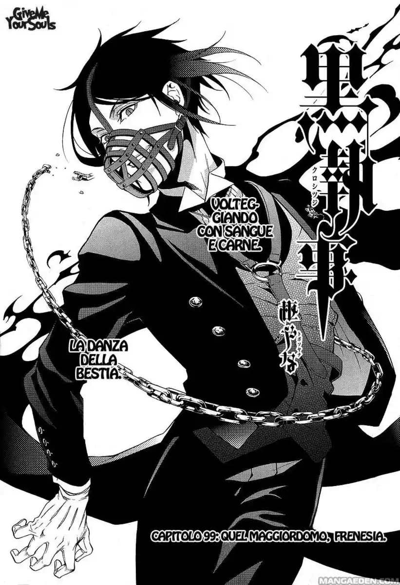 Black Butler Capitolo 99 page 1