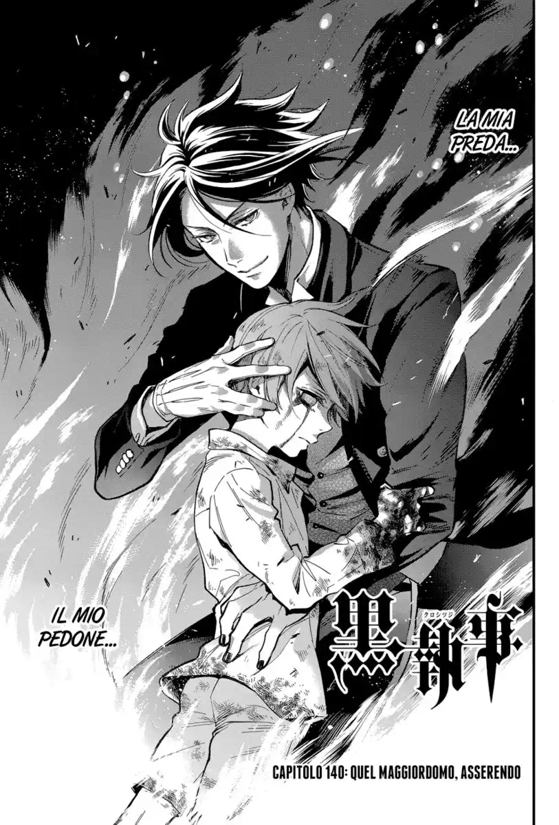 Black Butler Capitolo 140 page 1