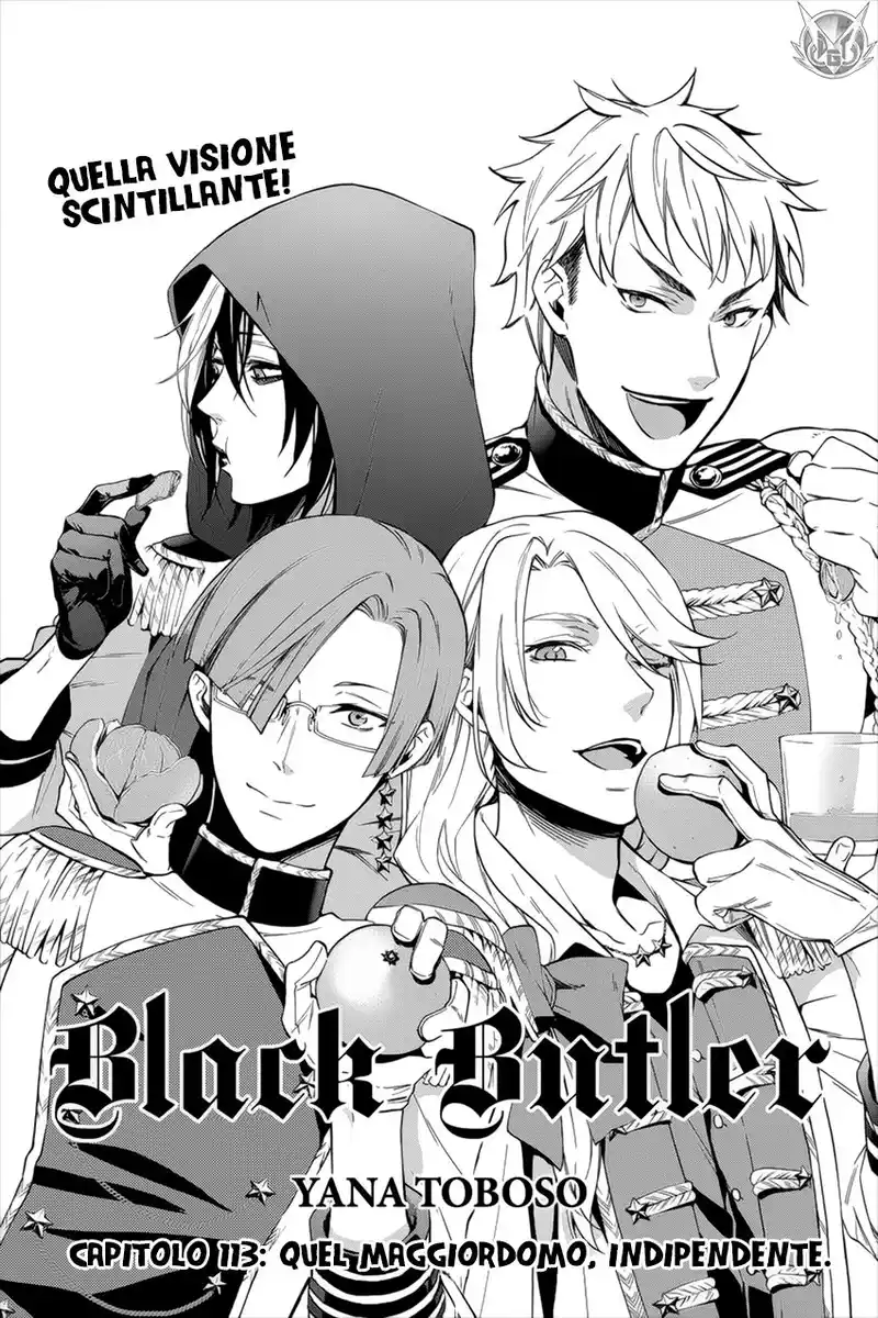 Black Butler Capitolo 113 page 1