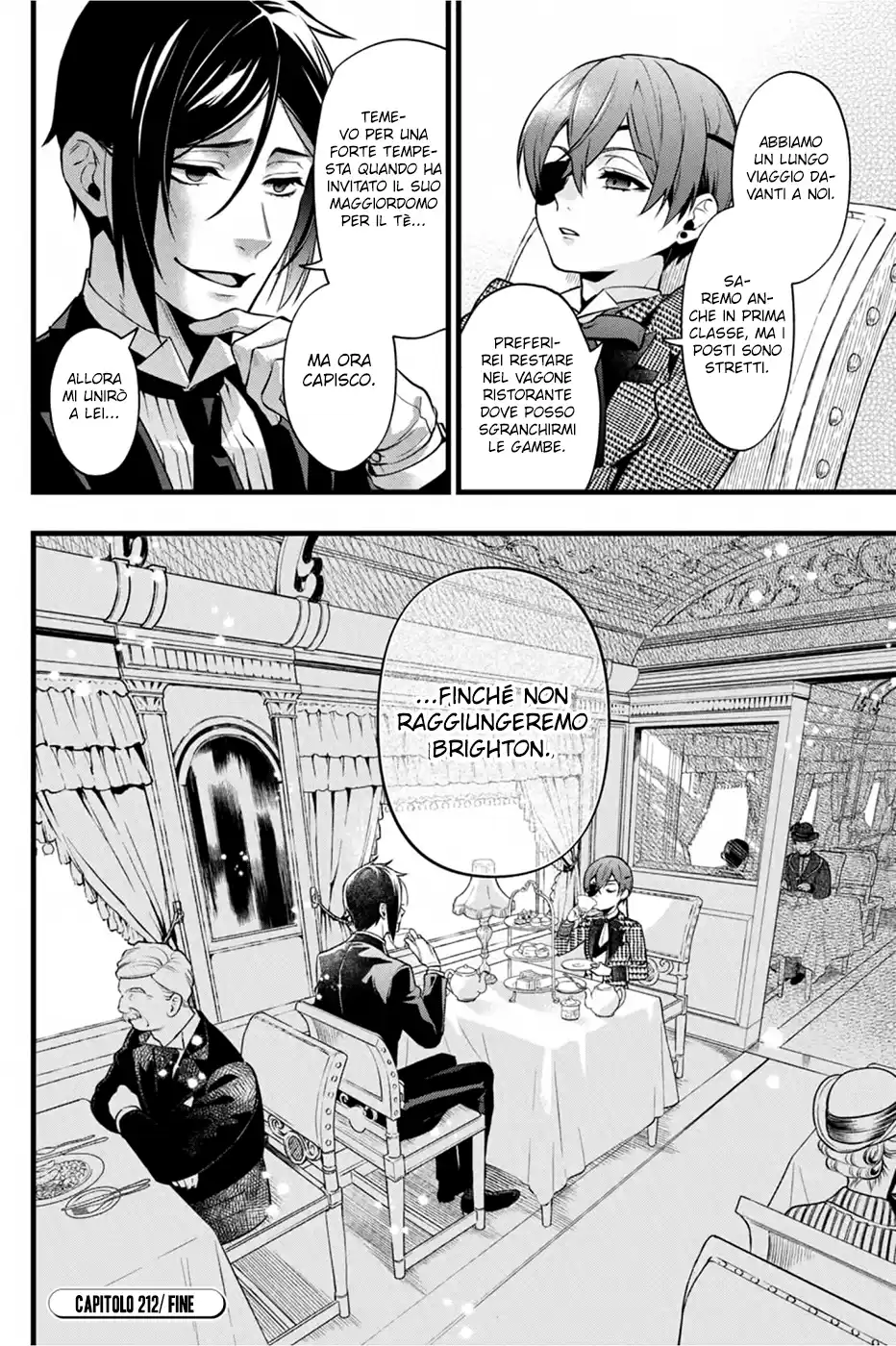 Black Butler Capitolo 212 page 17