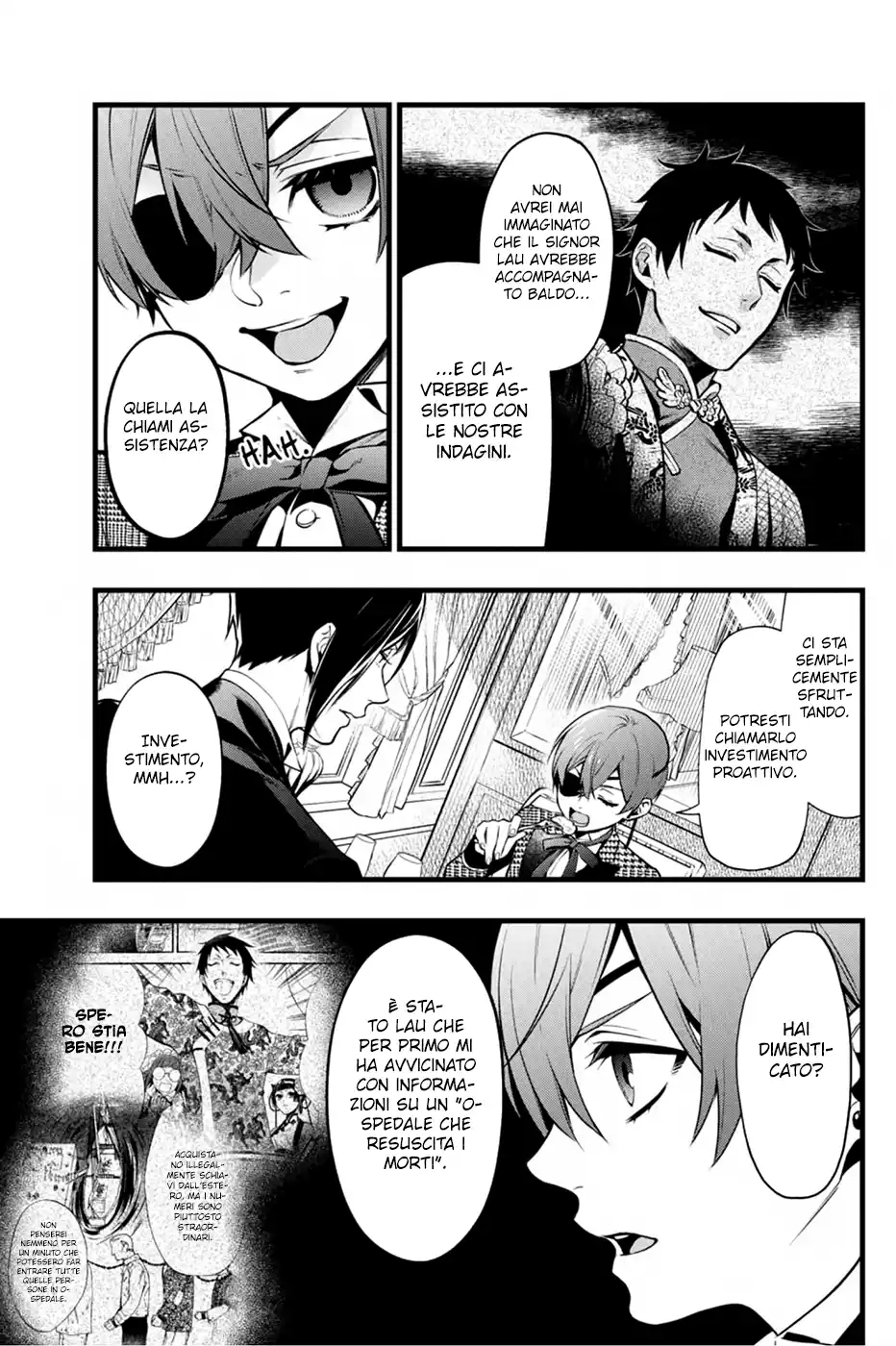 Black Butler Capitolo 212 page 8