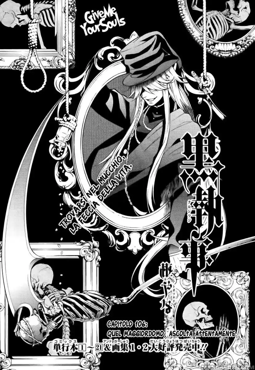 Black Butler Capitolo 106 page 1