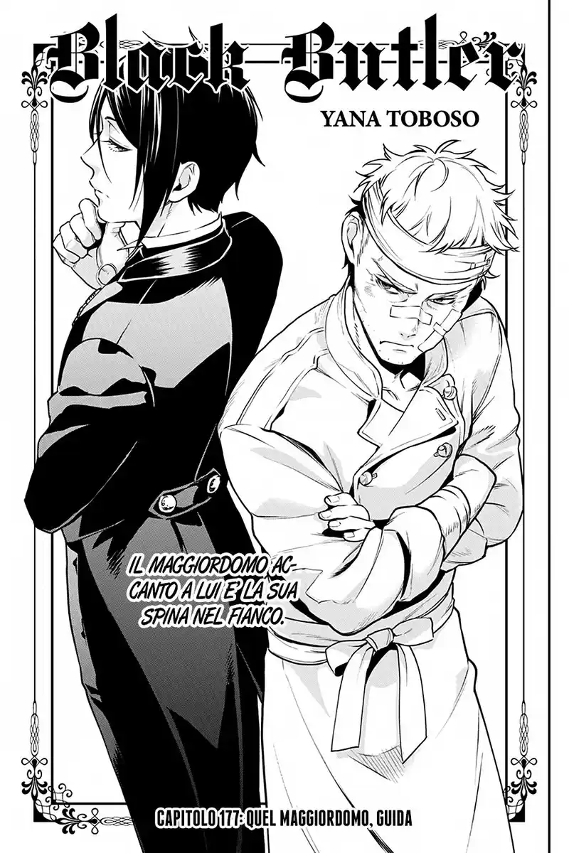 Black Butler Capitolo 177 page 1