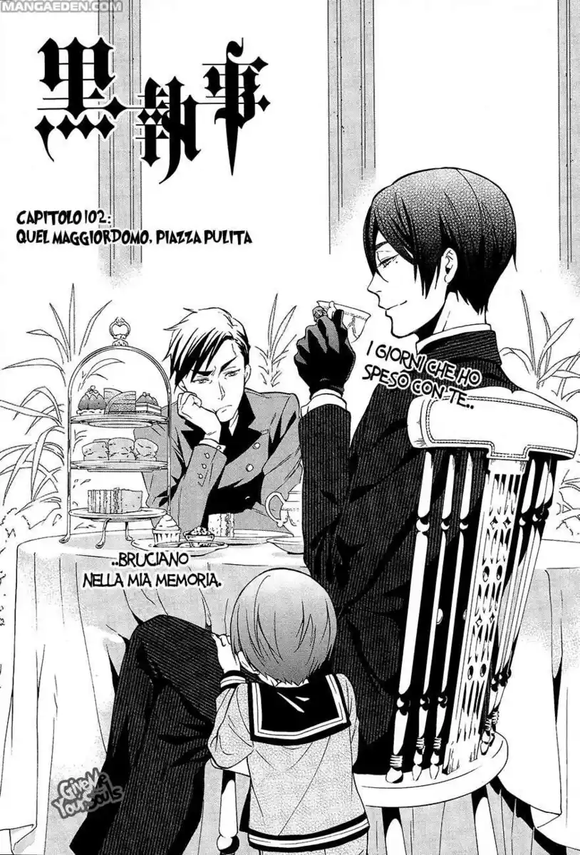 Black Butler Capitolo 102 page 1