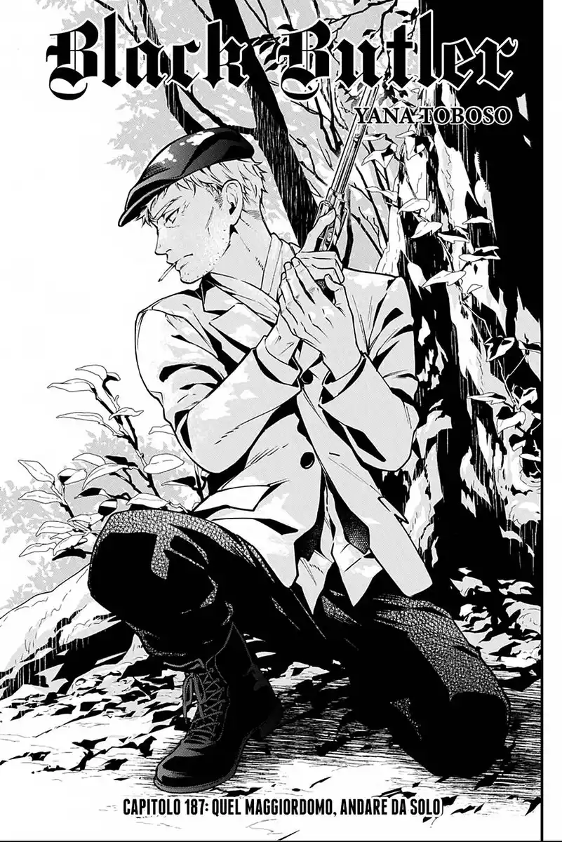 Black Butler Capitolo 187 page 1